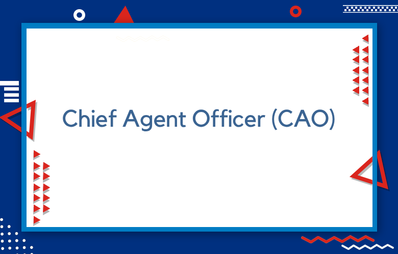 Chief Agent Officer (CAO): The Executive Role Defining Autonomous AI-Driven Organizations
